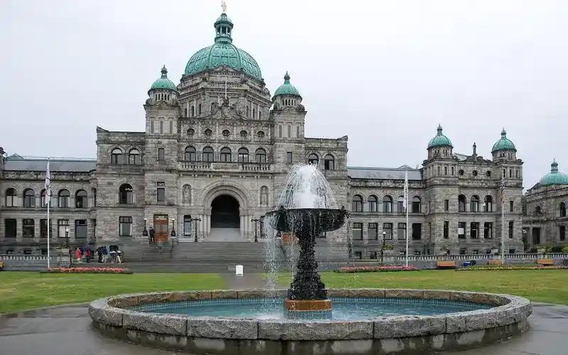 Canada, Vancouver, Parliament building image. Free for use.
